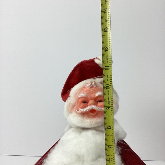 Vintage Magazine Santa Readers Digest Homemade Santa Figure Decoration - Picture 10 of 11